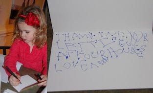 Abbys thoughtful card