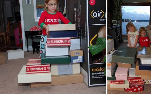 Self control with a wall of boxes